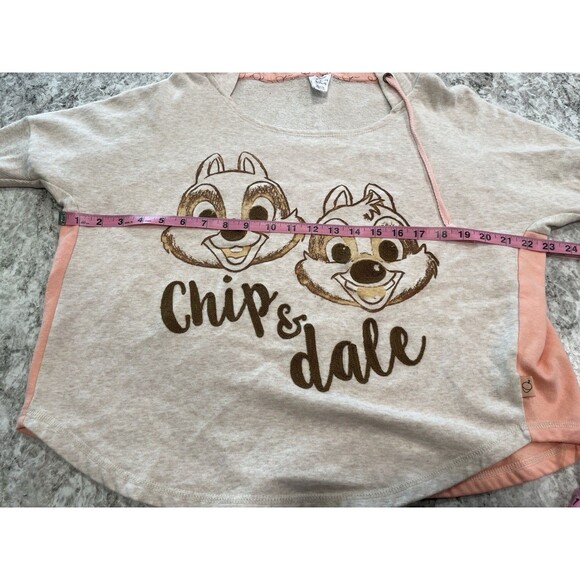 Disney Chip and Dale Hooded Sweatshirt Women’s X-Small Disney Store - Picture 6 of 8